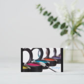 Makeup Cosmetic Artist Eyeshadows Visitekaartje (Staand voorkant)