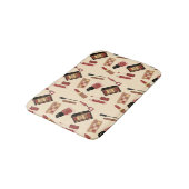 Makeup Cosmetics Beauty Pattern Cosmetology Badmat (Gekanteld)