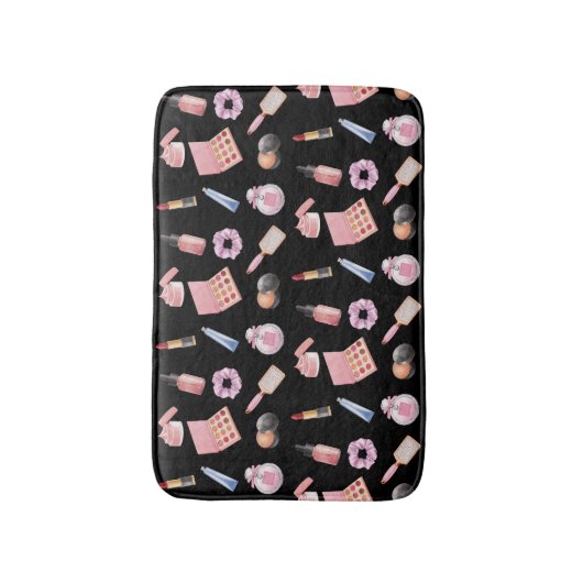 Makeup Cosmetics Beauty Pattern Cosmetology Badmat (Voorkant Verticaal)