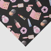 Makeup Cosmetics Beauty Pattern Cosmetology Tissuepapier (Detail)