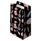 Makeup Cosmetics Pattern Cosmetology Klein Cadeauzakje (Voorkant Gekanteld)