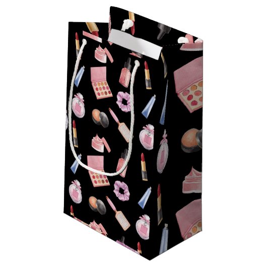 Makeup Cosmetics Pattern Cosmetology Klein Cadeauzakje (Achterkant Gekanteld)