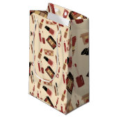Makeup Cosmetics Pattern Cosmetology Klein Cadeauzakje (Voorkant Gekanteld)