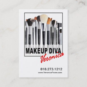 Makeup Diva voor het Visitekaartje van Makeup Arti