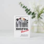 Makeup Diva voor het Visitekaartje van Makeup Arti (Staand voorkant)