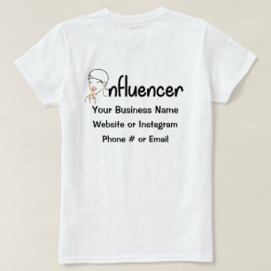 Makeup en Beauty Influencer T-Shirt