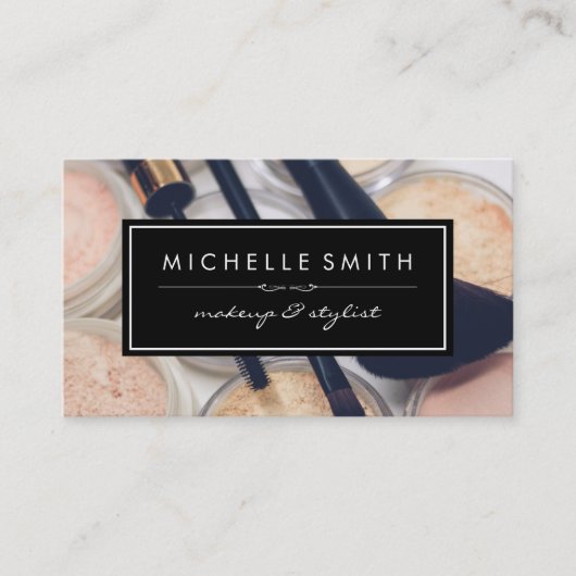 Makeup en Hair Visitekaartje (Voorkant)