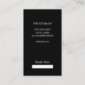 Makeup en Hair Visitekaartje (Achterkant)