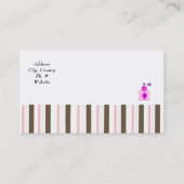 Makeup- en schoonheidsproducten visitekaartje (Achterkant)