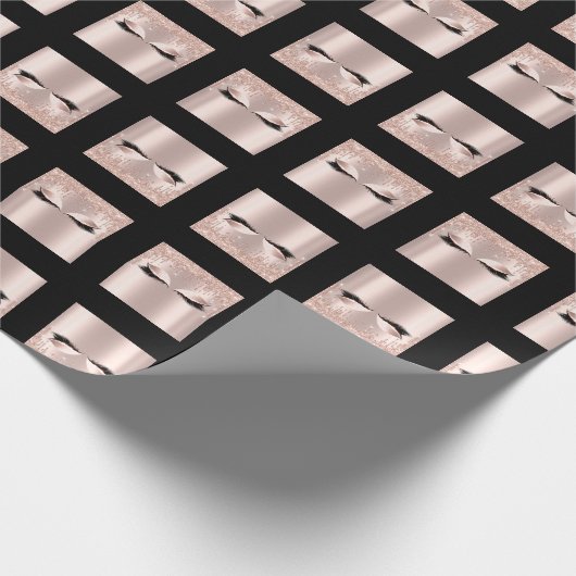 Makeup Event Lashes Roos Spark Bridal Sweet16th Cadeaupapier (Hoek)