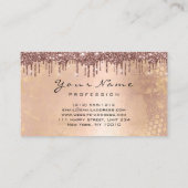 Makeup Event Planner Roos Gold Drids Crown Visitekaartje (Achterkant)
