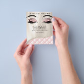 Makeup Eye Lash Brow Beauty Flyer (Hand)