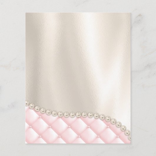 Makeup Eye Lash Brow Beauty Flyer (Achterkant)