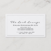 Makeup Eyebrow Beauty Lashes Glitter Gold White1 Visitekaartje (Achterkant)