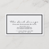 Makeup Eyebrow Beauty Lashes Glitter Gold White2 Visitekaartje (Achterkant)