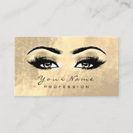 Makeup Eyebrow Eyes Lashes Appointment Card Brows Afsprakenkaartje