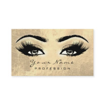 Makeup Eyebrow Eyes Lashes Brown Gold Lux