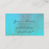 Makeup Eyebrow Eyes Lashes Brown Ocean Lux Visitekaartje (Achterkant)