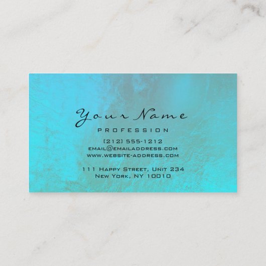 Makeup Eyebrow Eyes Lashes Brown Ocean Lux Visitekaartje (Achterkant)