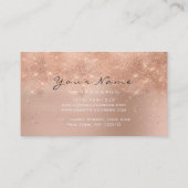 Makeup Eyebrow Eyes Lashes Glitter Roos Confetti1 Visitekaartje (Achterkant)