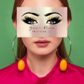 Makeup Eyebrow Eyes Lashes Glitter SPA Champaigne Visitekaartje
