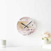 Makeup Eyebrow Eyes Lashes Roos Gold Brush Strokes Ronde Klok (Huis)