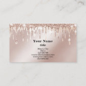 Makeup Eyebrow Eyes Lashes Roos Gold Drivers Visitekaartje (Achterkant)