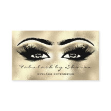 Makeup Eyebrow Lash Extension Glitter Golden Eyes