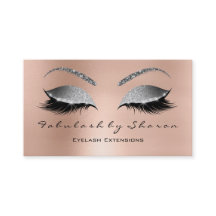 Makeup Eyebrow Lashes Glitter Diamond Pink Silver