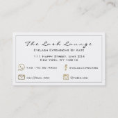 Makeup Eyebrow Lashes Glitter Gold White Black1 Visitekaartje (Achterkant)