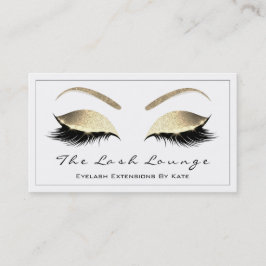 Makeup Eyebrow Lashes Glitter Gold White Black1 Visitekaartje