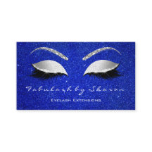 Makeup Eyebrow Lashes Glitter Silver Grey Blue
