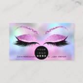 Makeup Eyebrow Name Lash Glitter Shatiana Logo1 Visitekaartje (Voorkant)