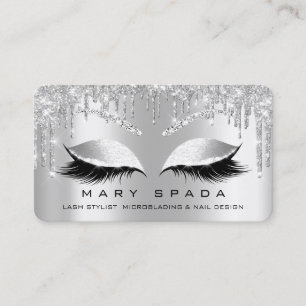 Makeup Eyebrows Lashes Browns Gray Spark Social Visitekaartje