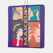 MAKEUP GIRLS KERAMISCH ORNAMENT (Links)