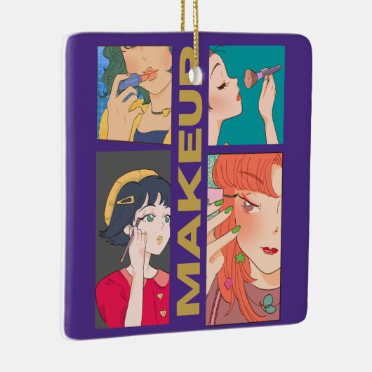 MAKEUP GIRLS KERAMISCH ORNAMENT (Rechts)