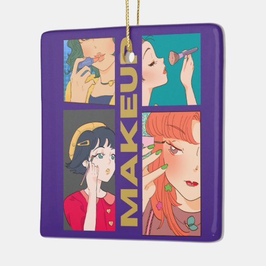 MAKEUP GIRLS KERAMISCH ORNAMENT (Links)