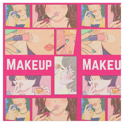 MAKEUP GIRLS PINK STOF (Close Up)
