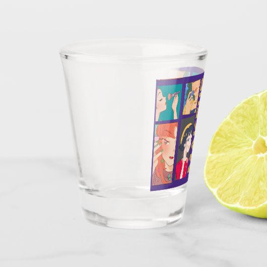 MAKEUP GIRLS SHOT GLAS (Links)