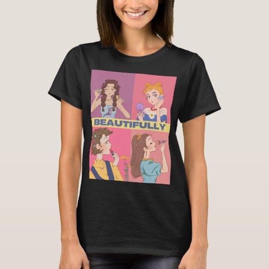 MAKEUP GIRLS T-SHIRT (Voorkant)