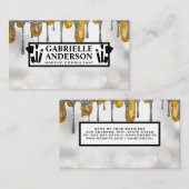 Makeup Glitter Drip | Makeup Artist Visitekaartje (Voorkant / Achterkant)