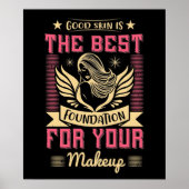 Makeup - Good Skin is de beste basis Poster (Voorkant)