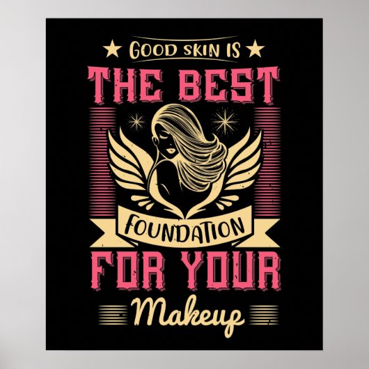 Makeup - Good Skin is de beste basis Poster (Voorkant)