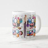 makeup grote koffiekop (Voorkant rechts)