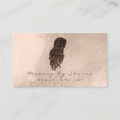 Makeup Hair Dresser Lashes Mermaid Ivory Bronze Visitekaartje (Voorkant)