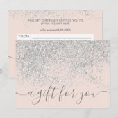 Makeup hair Silglitter pastel gift (Voorkant / Achterkant)