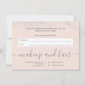 Makeup hair Silglitter pastel gift (Achterkant)