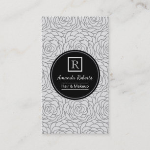 Makeup & Hair Stylist Floral Appointment Afsprakenkaartje