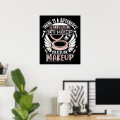 Makeup - het vallen in Makeup Poster (Thuiskantoor)