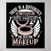 Makeup - het vallen in Makeup Poster (Voorkant)